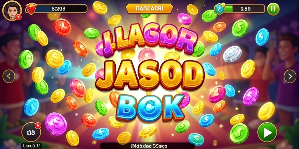 Tampilan antarmuka 7GAME yang menarik.