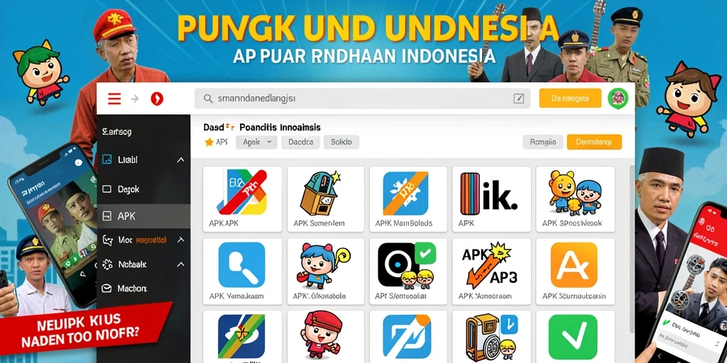 Tampilan menu utama AMPER88 yang menarik dan sederhana.