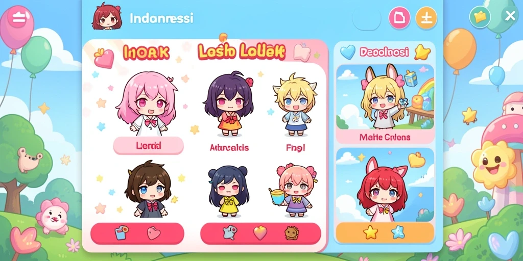 Tampilan antarmuka yang menarik dan user-friendly.
