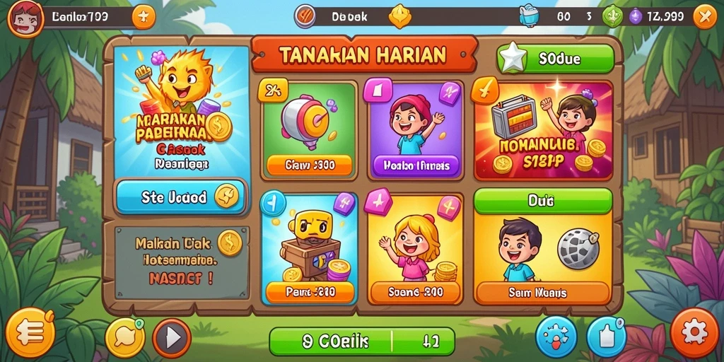Tampilan antarmuka yang ramah pengguna dan menarik.