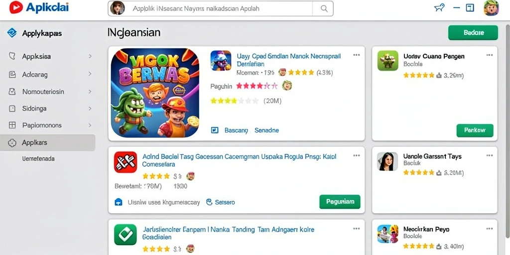 Tampilan awal aplikasi JAYABET yang menarik.