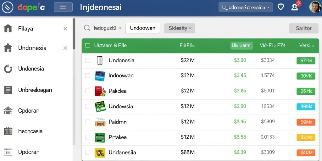 Tampilan antarmuka yang menarik dan mudah dinavigasi.