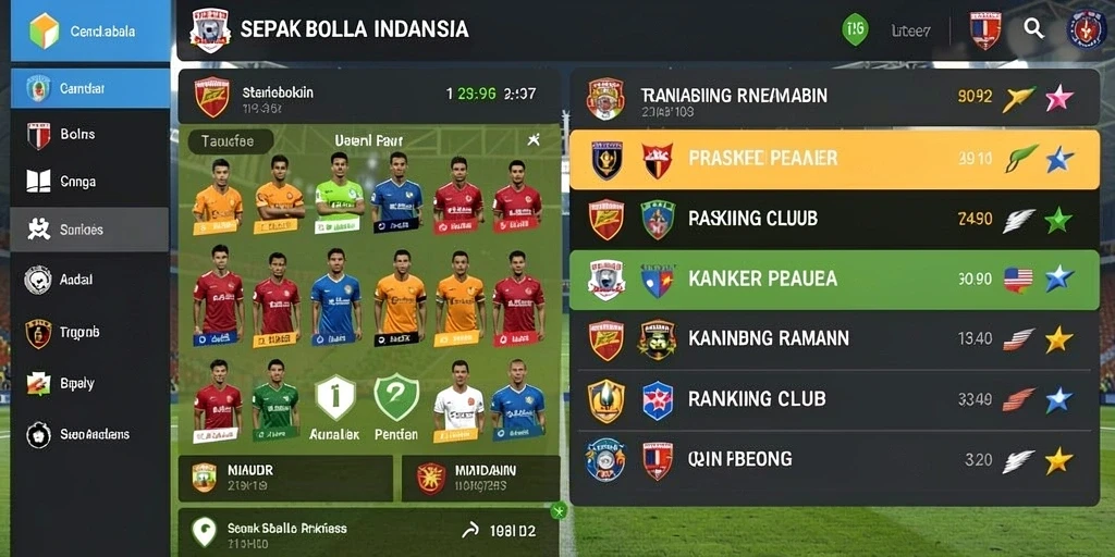 Tampilan antarmuka yang bersih dan menarik.
