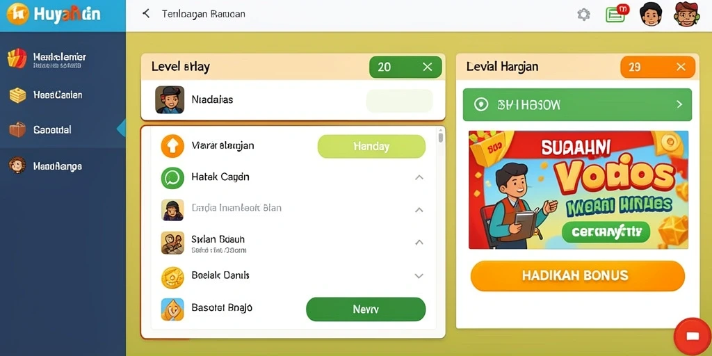 Tampilan antarmuka yang menarik dan intuitif.