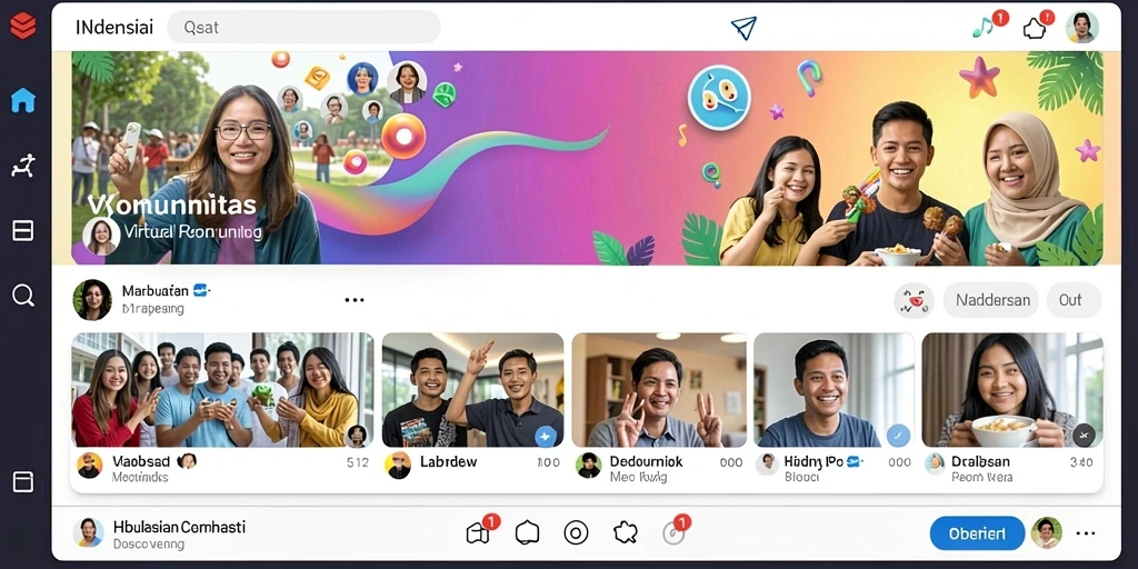 Tampilan antarmuka yang menawan dan user-friendly.
