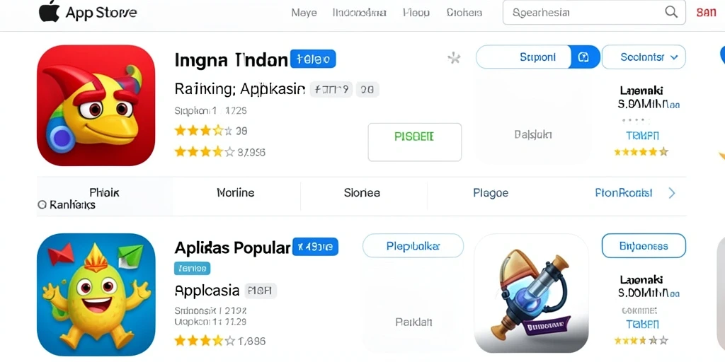 Screenshot menampilkan antarmuka permainan yang menarik.