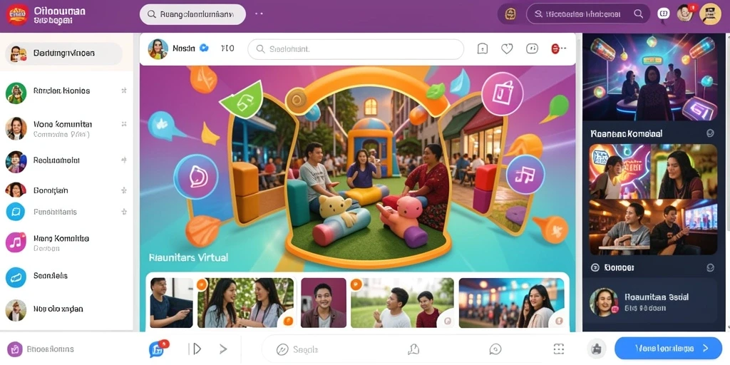 Tampilan grafik yang memukau dan berwarna-warni.