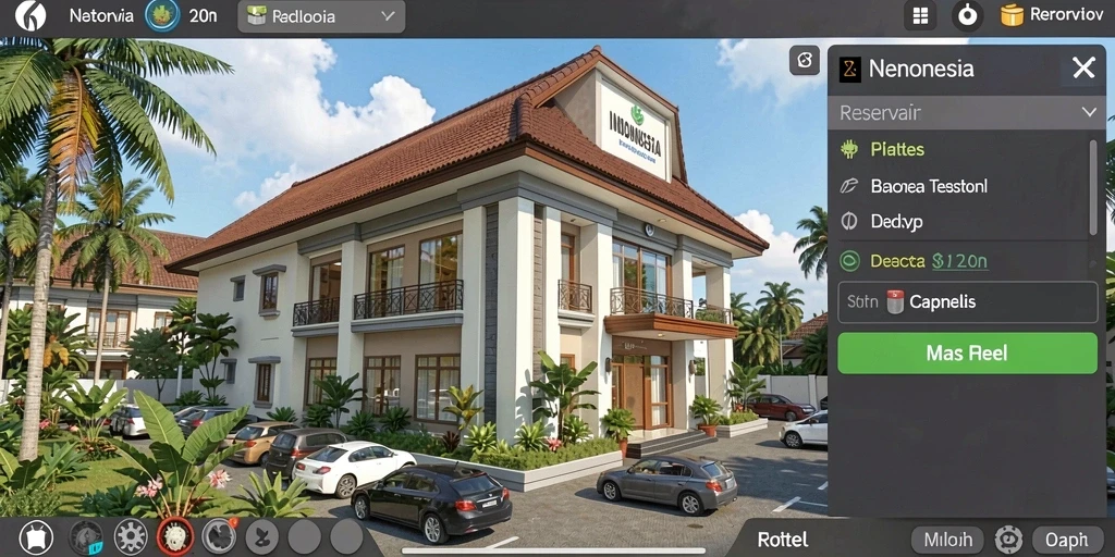 Tampilan antarmuka SAKTI77 yang modern dan menarik.