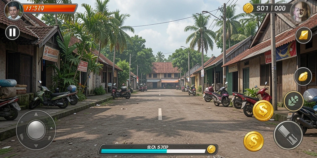 Antarmuka permainan yang menarik dan intuitif.