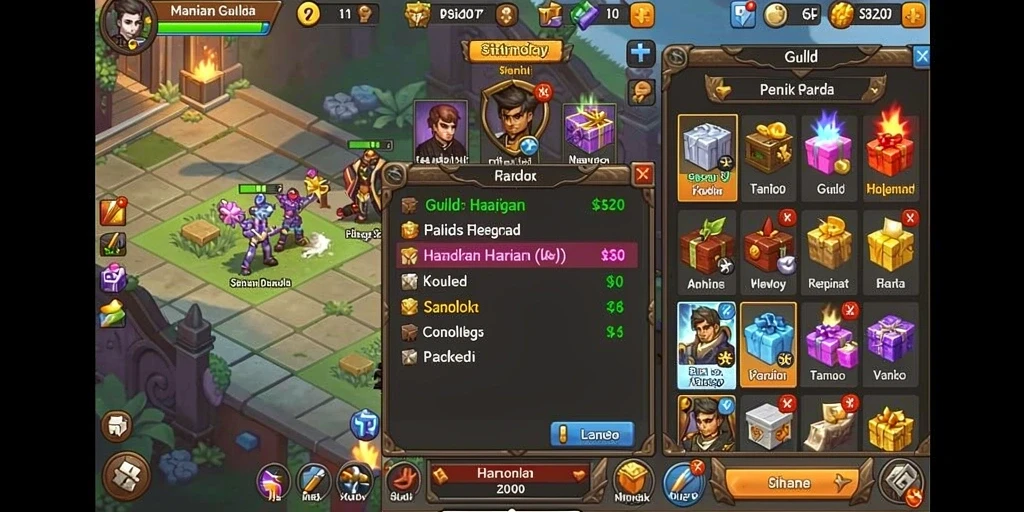 Tampilan menarik dari permainan slot yang ditawarkan.
