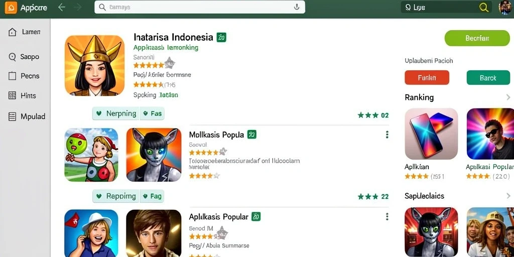 Tampilan antarmuka yang menarik dan mudah digunakan.